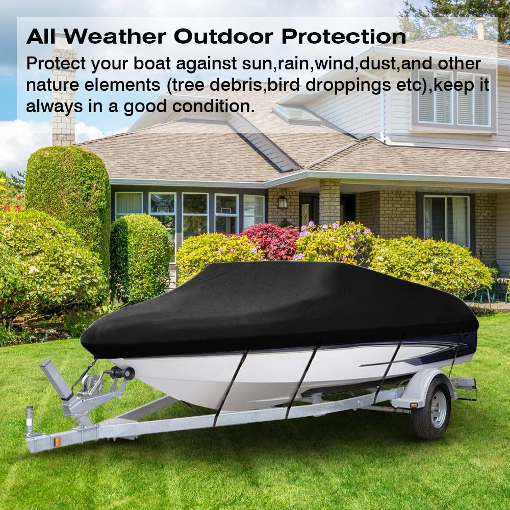 Speedboat Towed Fishing V-Shaped Boat Cover