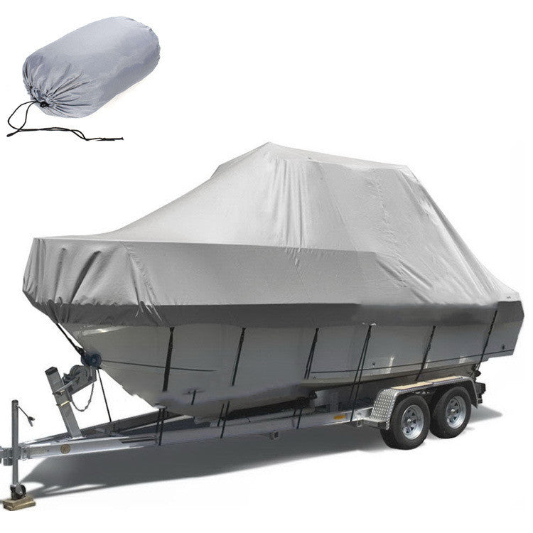 Waterproof 600D Oxford Fabric PVC Coated Boat Cover Boat Cover Yacht Cover Outdoor Line V-type