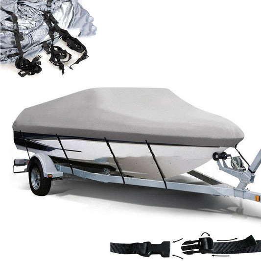 Waterproof 600D Oxford Fabric PVC Coated Boat Cover Boat Cover Yacht Cover Outdoor Line V-type
